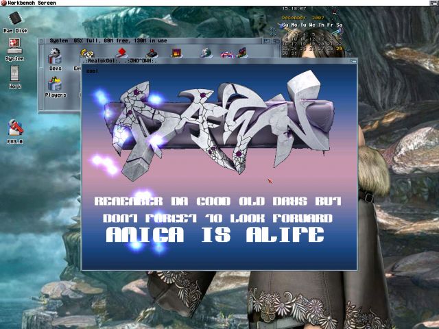 my amiga desk