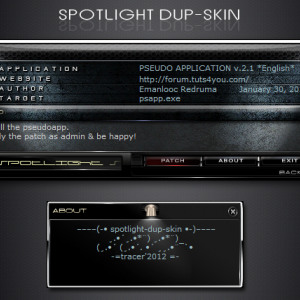 More information about "Spotlight (Dup2Skin incl. PSD)"