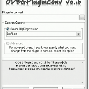 More information about "ODBGPluginConv"