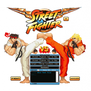 More information about "Street Fighter Ryu vs Ken  DUP2 Skin"