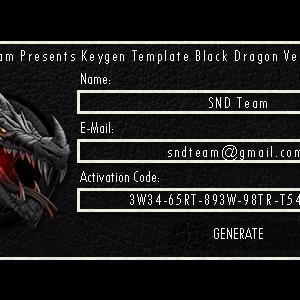 More information about "Dragon Black Keygen Template"