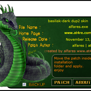 More information about "AT4RE basilisk-dark. dup2 skin + psd"
