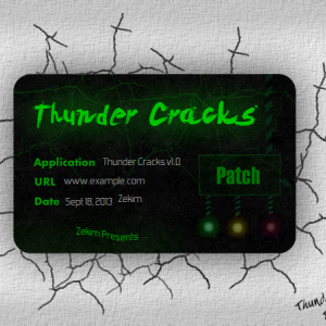More information about "Thunder Cracks"