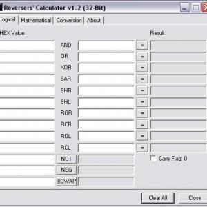 More information about "[SCT]Reversers' Calculator"