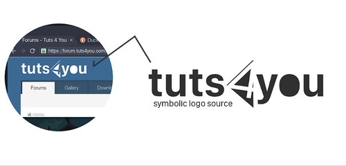 More information about "tuts4you Symbolic logo source for GIMP"