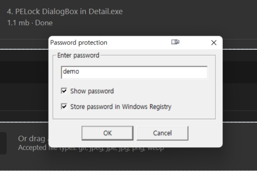 More information about "PELock DialogBox"