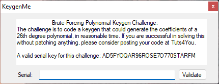 Brute-Force Polynomial for Coefficients.