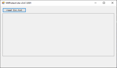 VMProtect Lite v3.8.7.2001