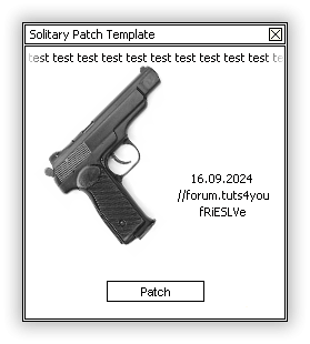 More information about "Solitary Skin Template"