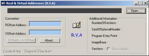 More information about "Real & Virtual Addresses (R.V.A)"